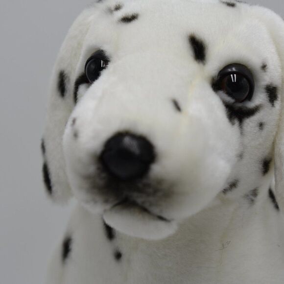 Realistic Lifelike Sitting Dalmatian Puppy Stuffed Animal Plush By Hansa New! - Picture 2 of 12